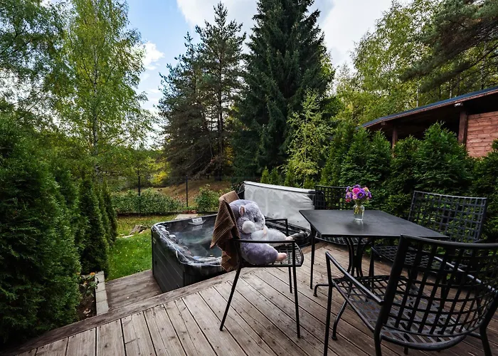 Ваканционна къща Pinusvillas Private Jacuzzi & Phyto-sauna Zheleznitsa